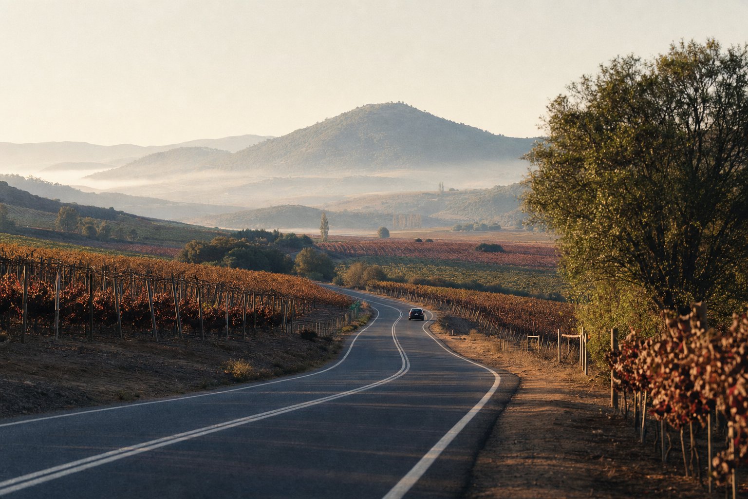 Valle de Casablanca — Transporte al Valle de Casablanca: buses, auto y traslados